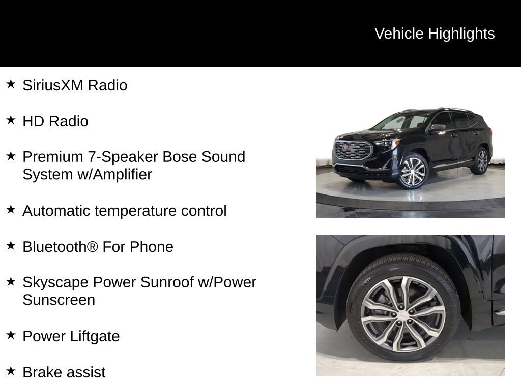 Used 2019 GMC Terrain Denali w/ Comfort Package AWD/4WD image 13