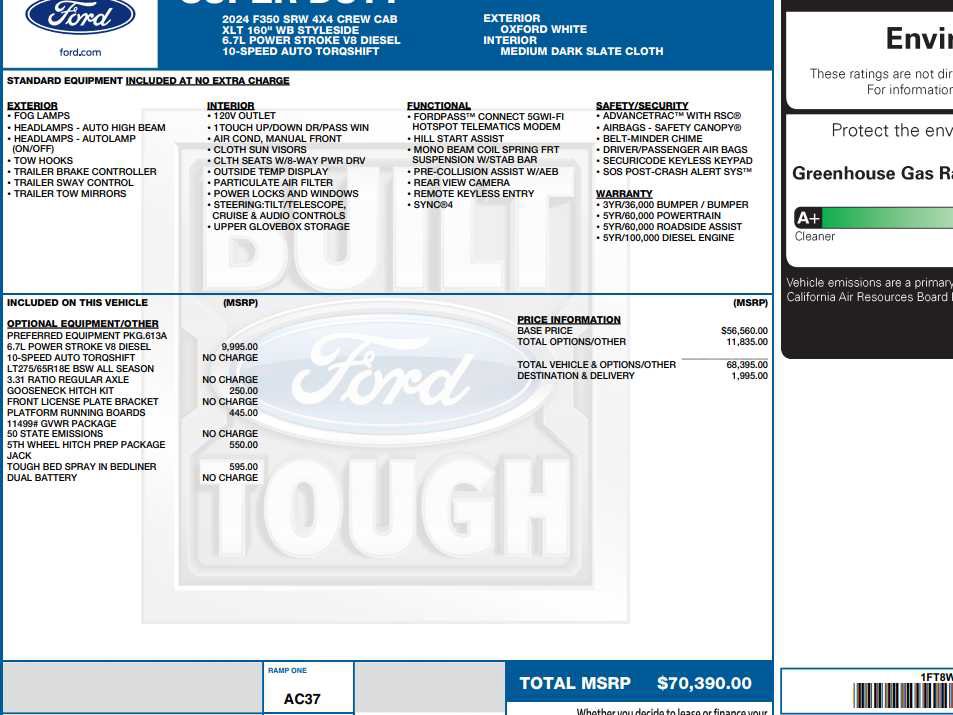 Used 2024 Ford F350 XLT image 2