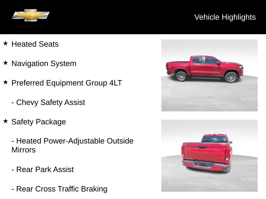Used 2023 Chevrolet Colorado LT w/ LT Convenience Package II AWD/4WD image 15