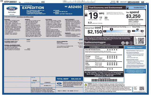 Certified 2021 Ford Expedition Limited image 2