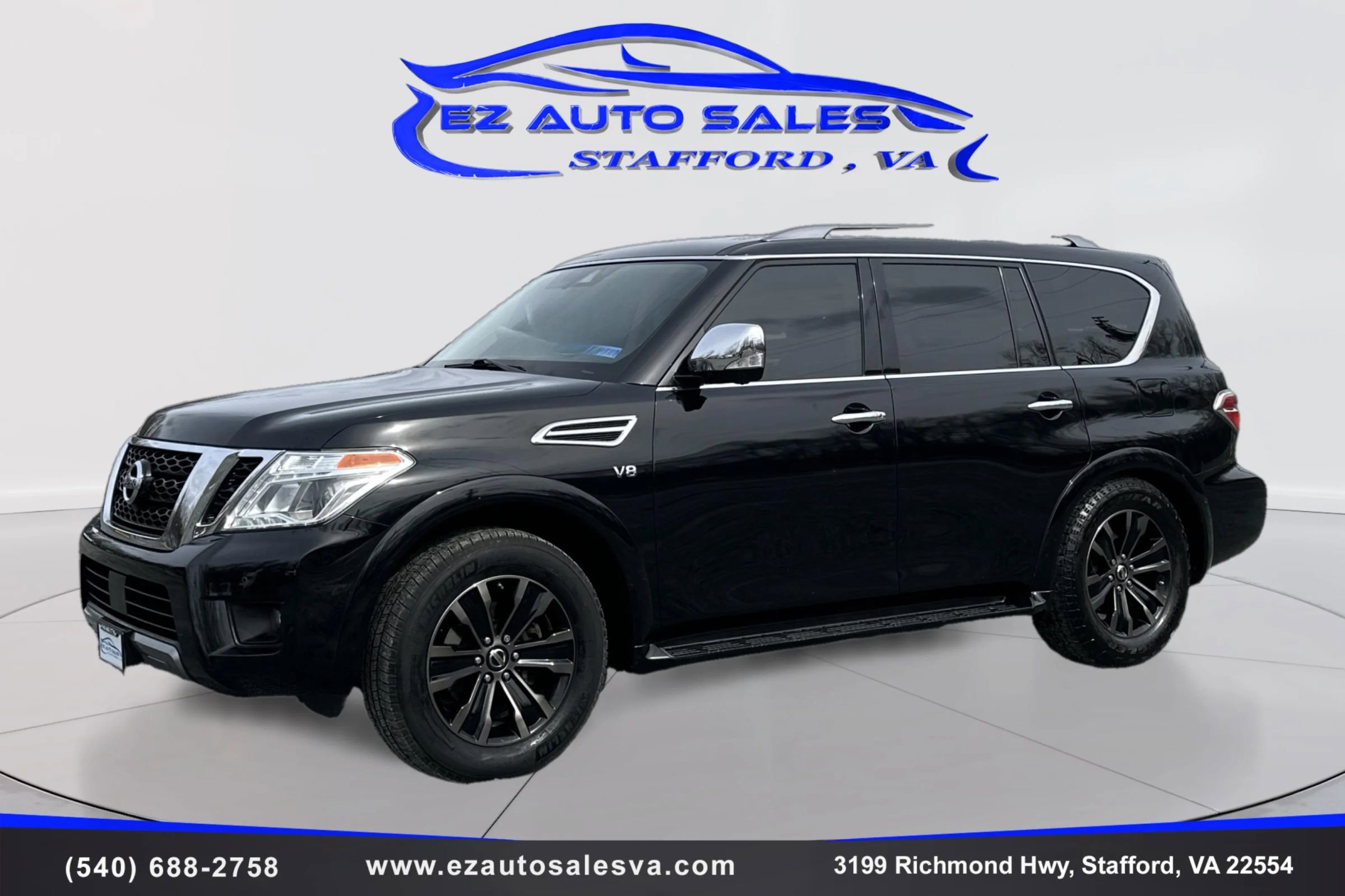 Used 2019 Nissan Armada Platinum w/ Captain's Chairs Package image 9