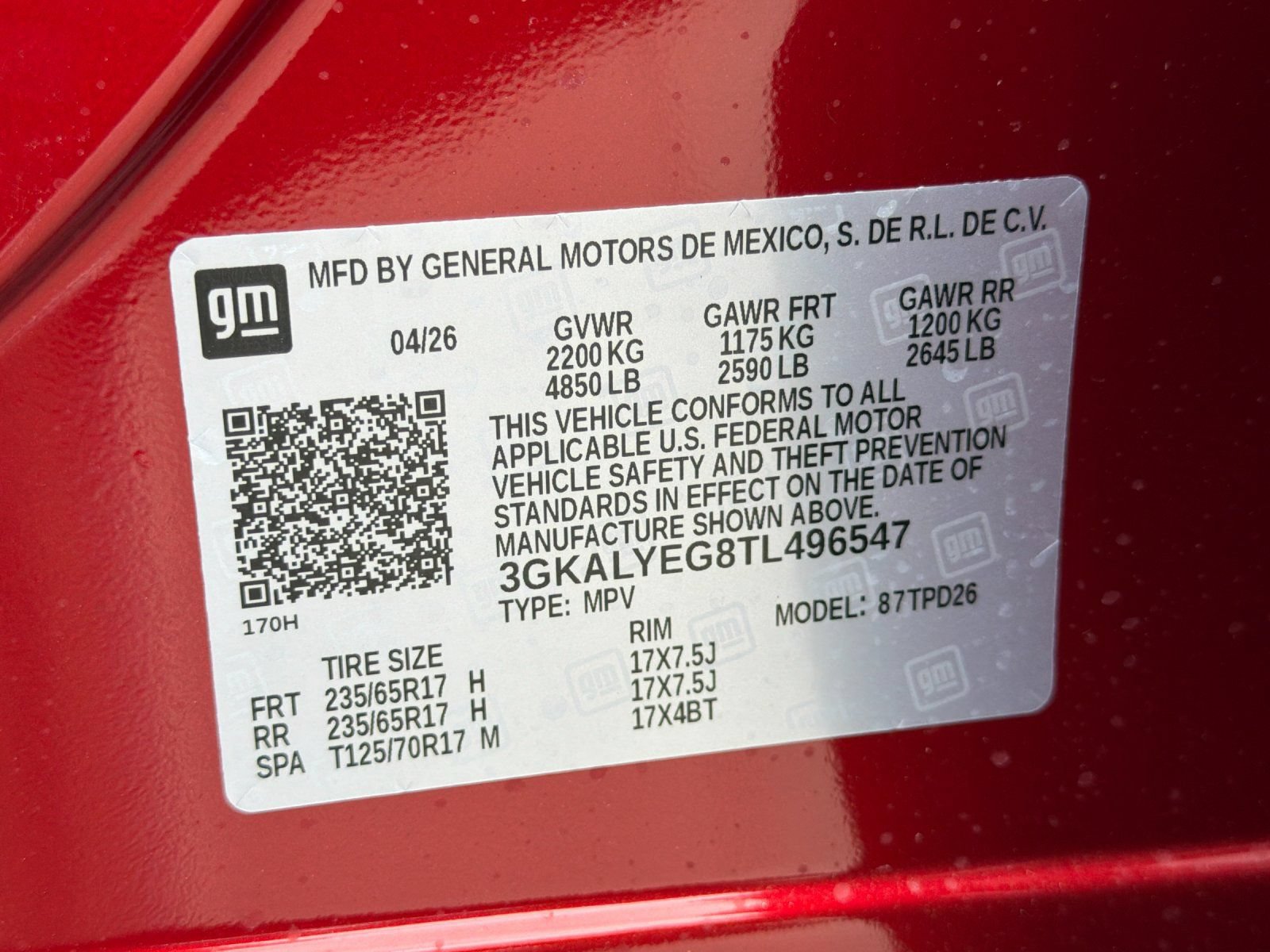 New 2026 GMC Terrain AT4 w/ Technology Package II AWD/4WD image 27