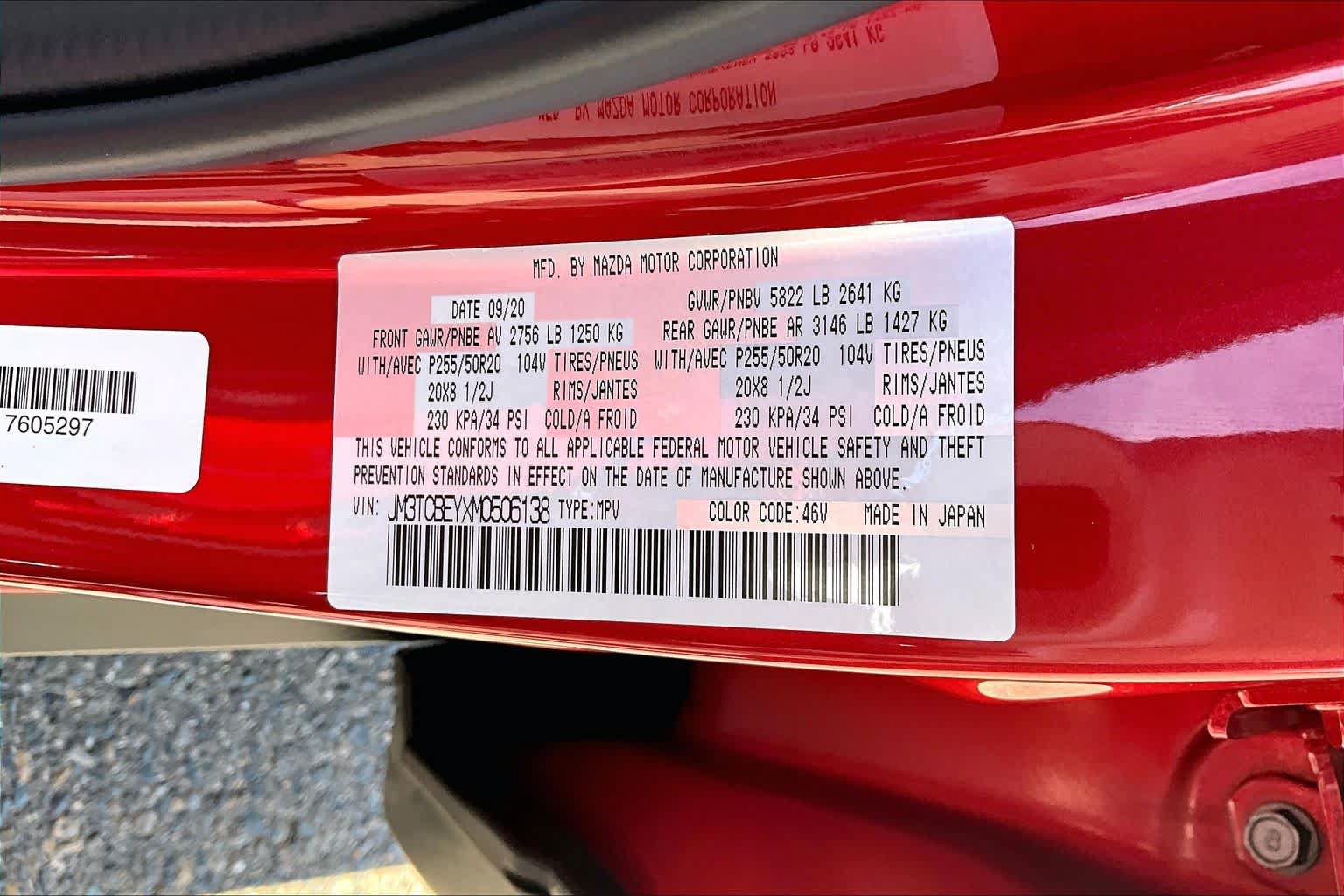 Used 2021 MAZDA CX-9 Signature AWD/4WD image 36