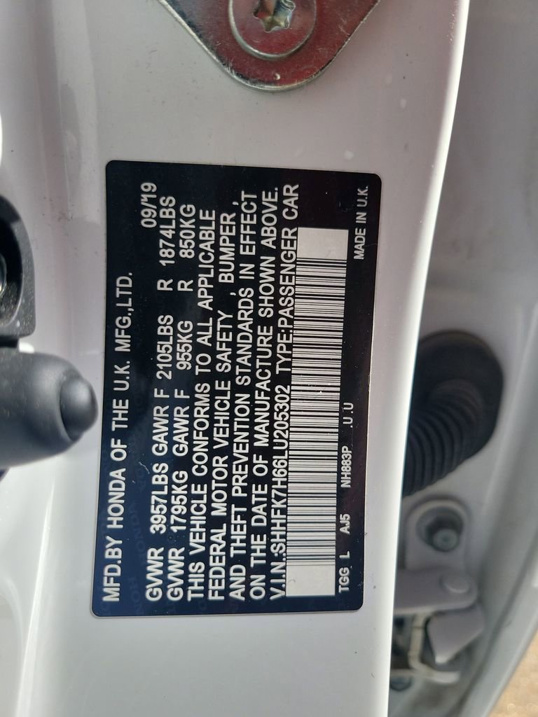 Used 2020 Honda Civic EX image 35