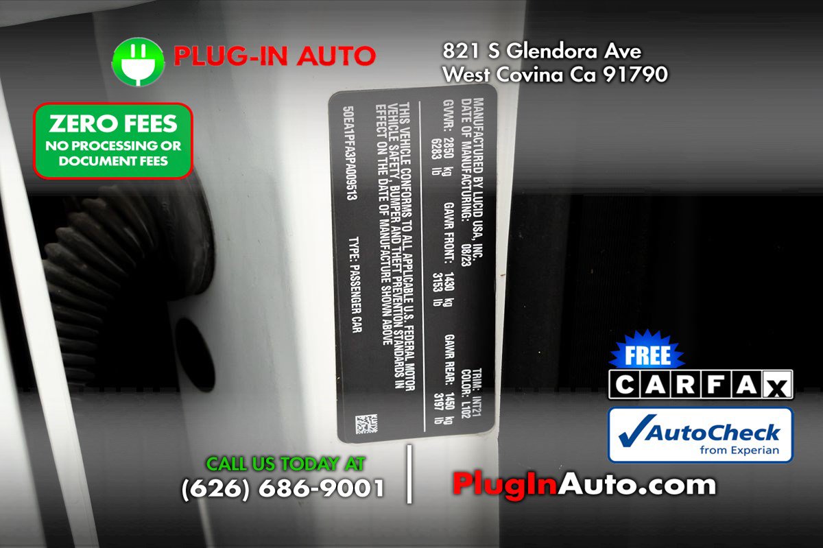 Used 2023 Lucid Air Pure AWD/4WD image 8