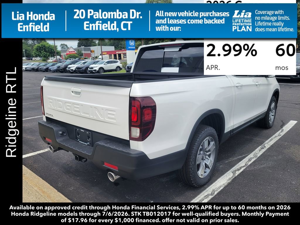 New 2026 Honda Ridgeline RTL video 3