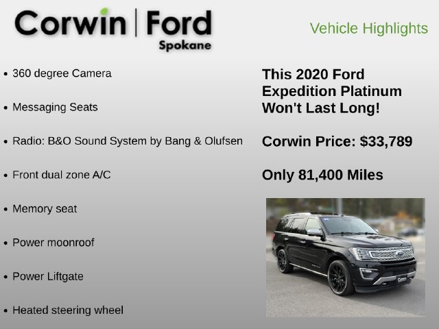 Used 2020 Ford Expedition Platinum AWD/4WD image 6
