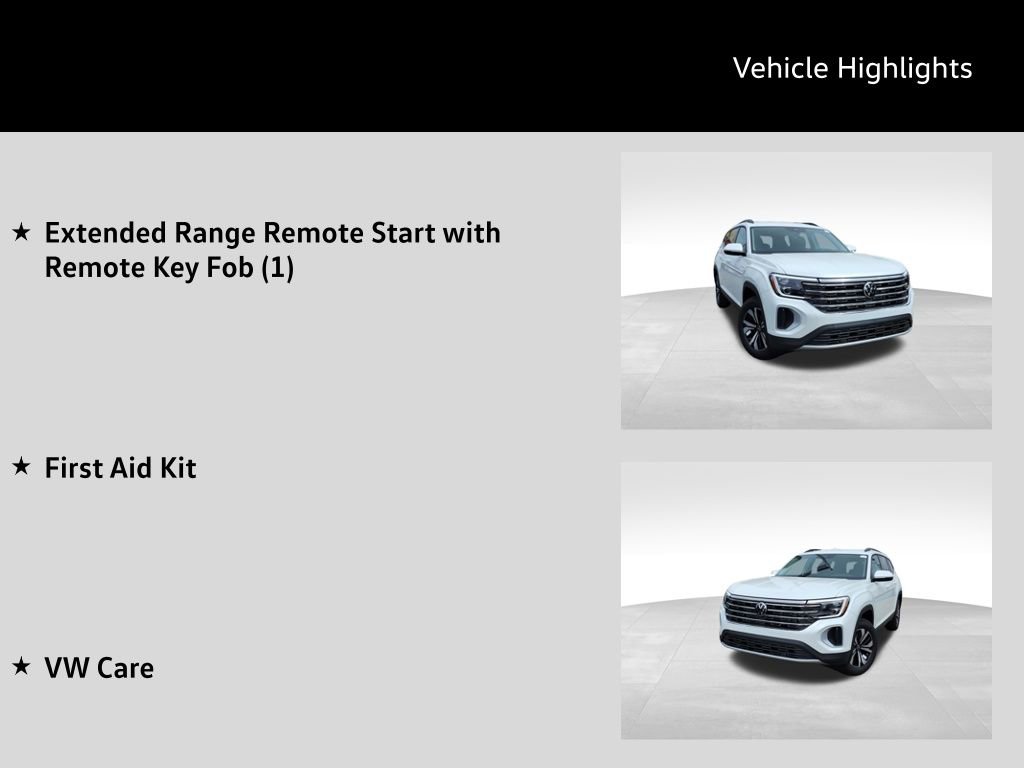 New 2026 Volkswagen Atlas SE AWD/4WD image 16