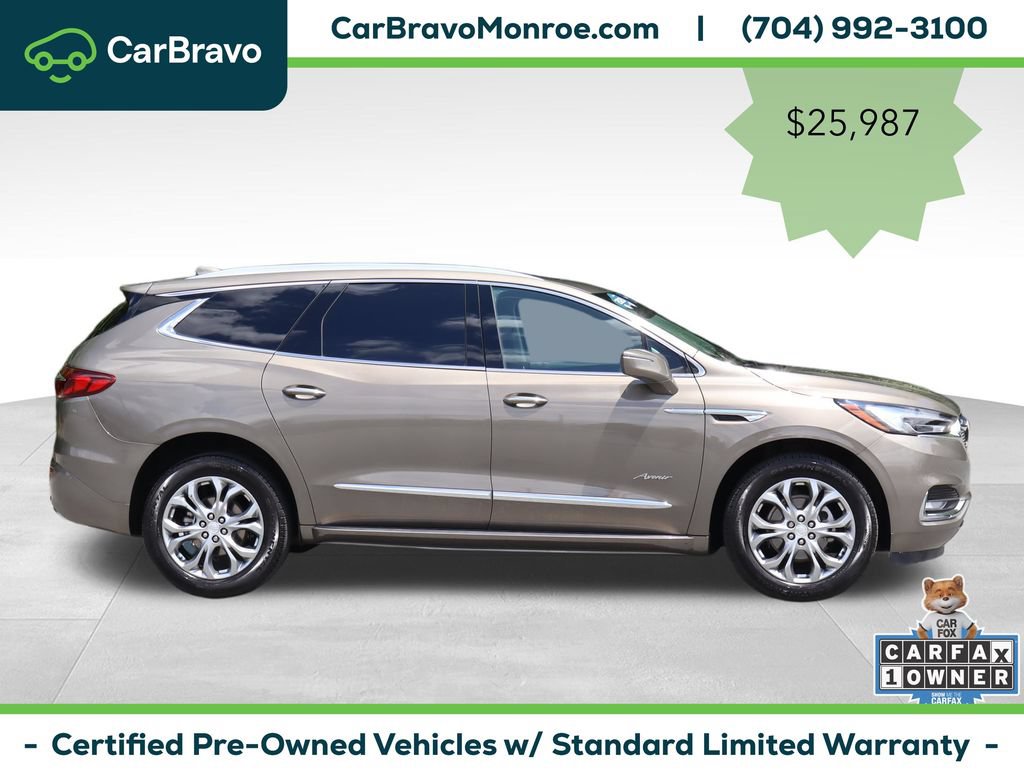 Certified 2020 Buick Enclave Avenir w/ Avenir Technology Package AWD/4WD image 7