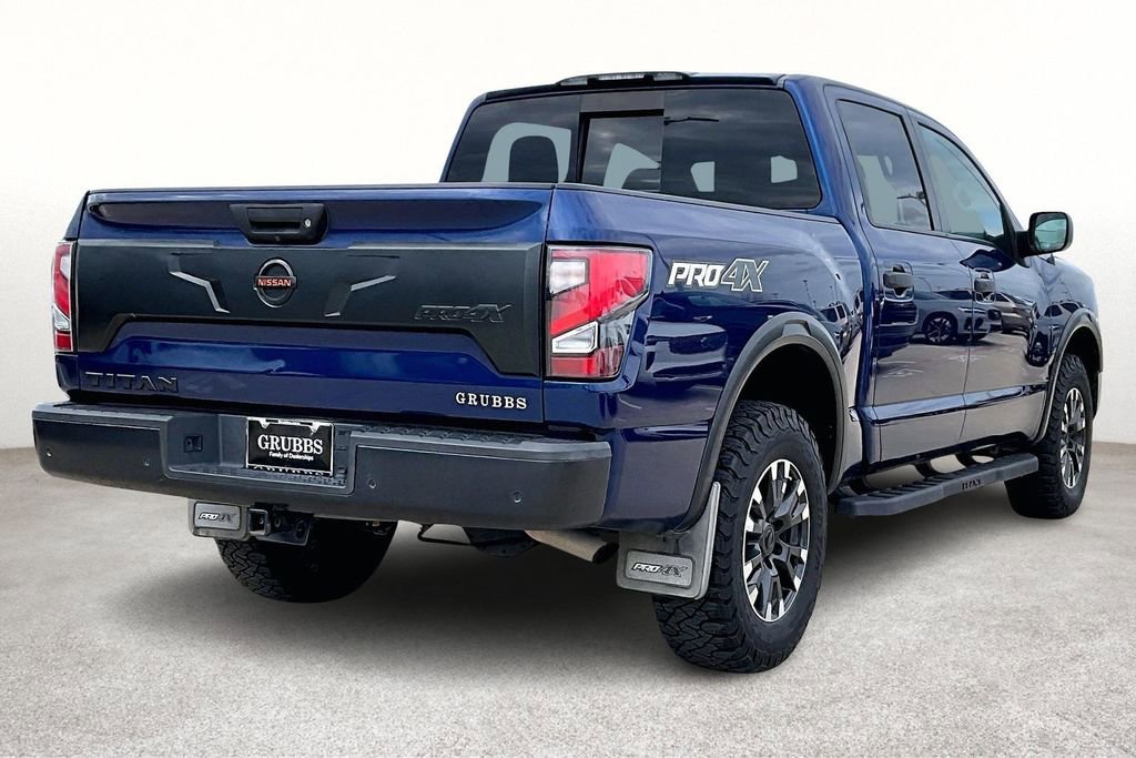 Used 2021 Nissan Titan PRO-4X w/ Off Road Protection Package image 14
