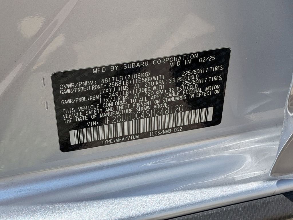 Used 2025 Subaru Crosstrek 2.0i Premium AWD/4WD image 33