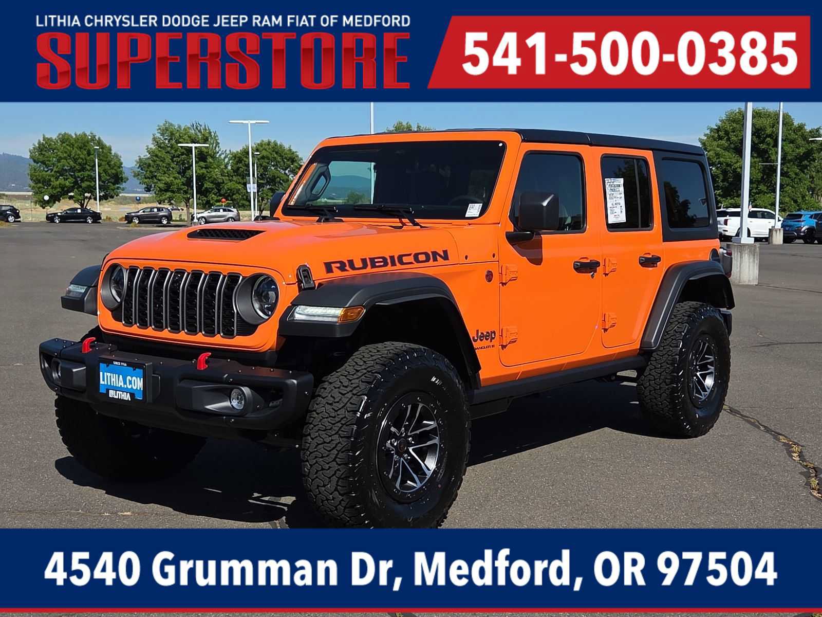 New 2026 Jeep Wrangler Unlimited Rubicon w/ Xtreme 35 Tire Package AWD/4WD image 1