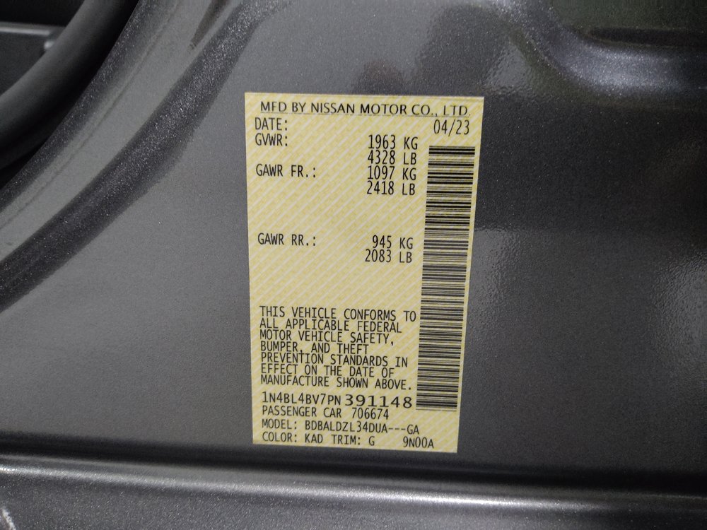 Used 2023 Nissan Altima 2.5 S FWD image 33