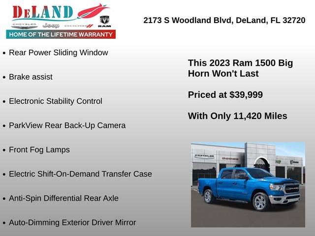 Used 2023 RAM 1500 Big Horn AWD/4WD image 35
