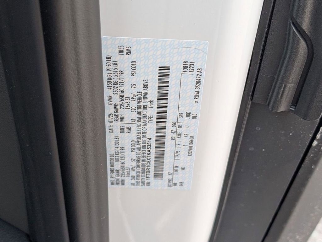 New 2026 Ford Transit 250 148 Medium Roof w/ Load Area Protection Package image 30