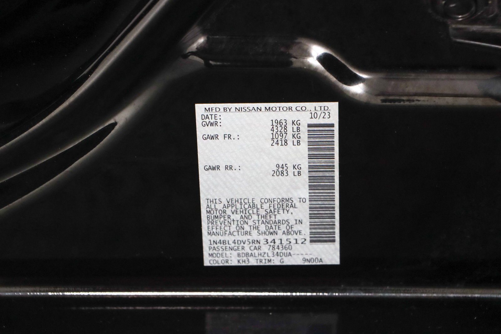 Used 2024 Nissan Altima 2.5 SV image 30