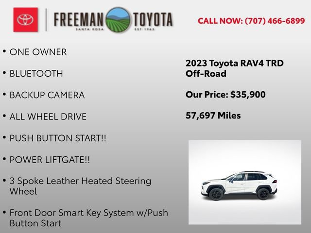 Used 2023 Toyota RAV4 TRD Off-Road w/ TRD Off-Road Weather Package AWD/4WD image 10