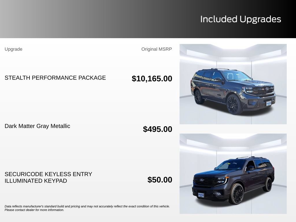 New 2027 Ford Expedition Platinum w/ Stealth Performance Package AWD/4WD image 3