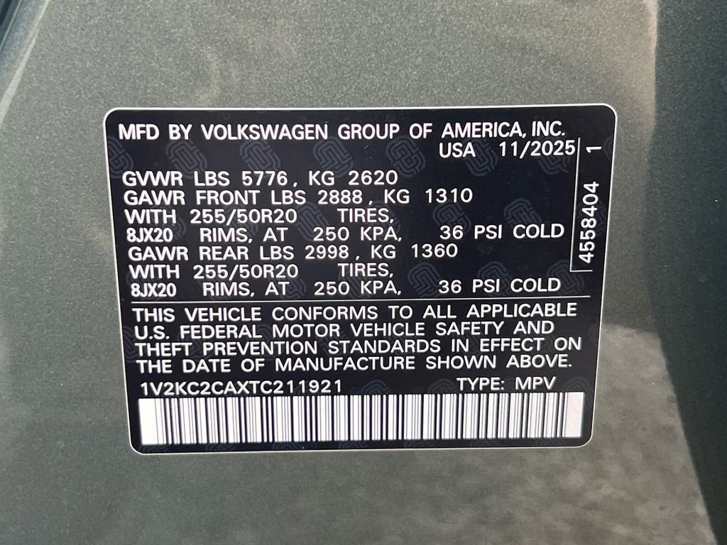 New 2026 Volkswagen Atlas Cross Sport SE AWD/4WD image 32
