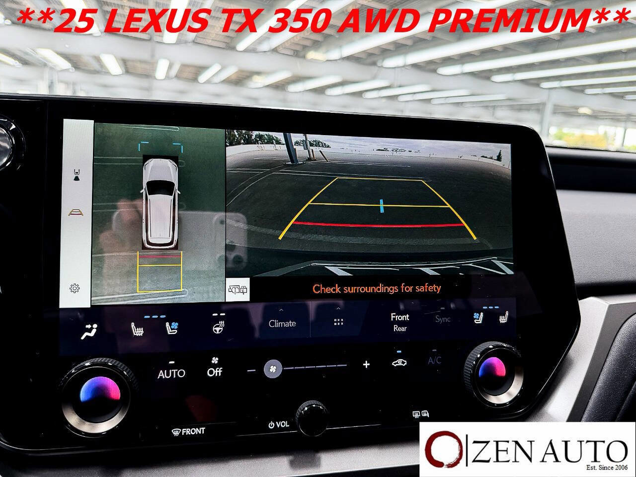 Used 2025 Lexus TX 350 AWD w/ Technology Package image 19