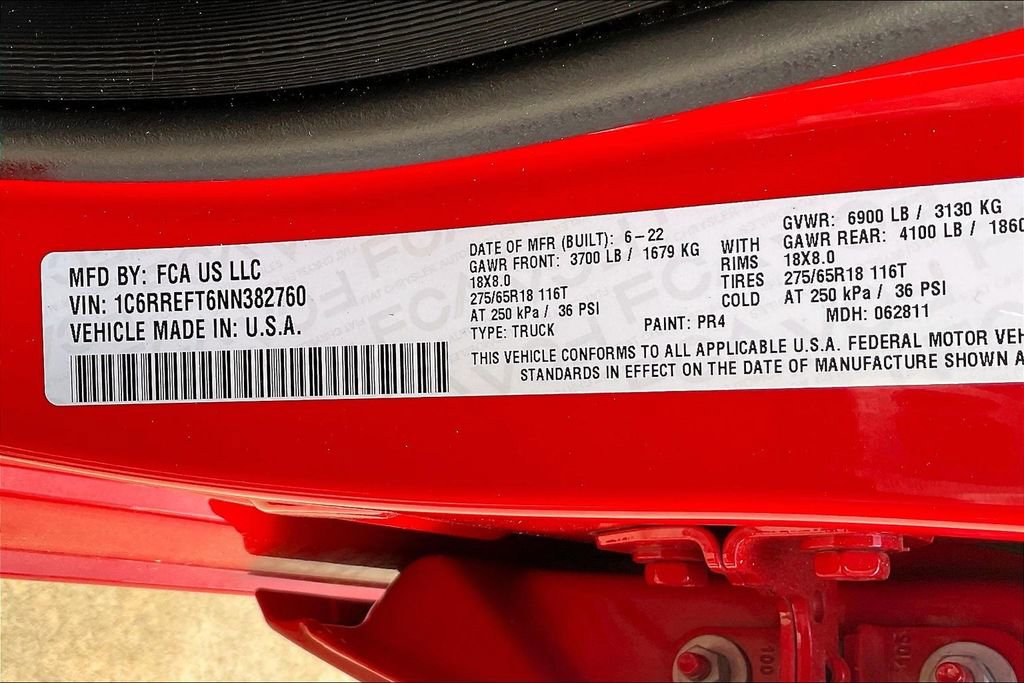 Used 2022 RAM 1500 Big Horn RWD image 29