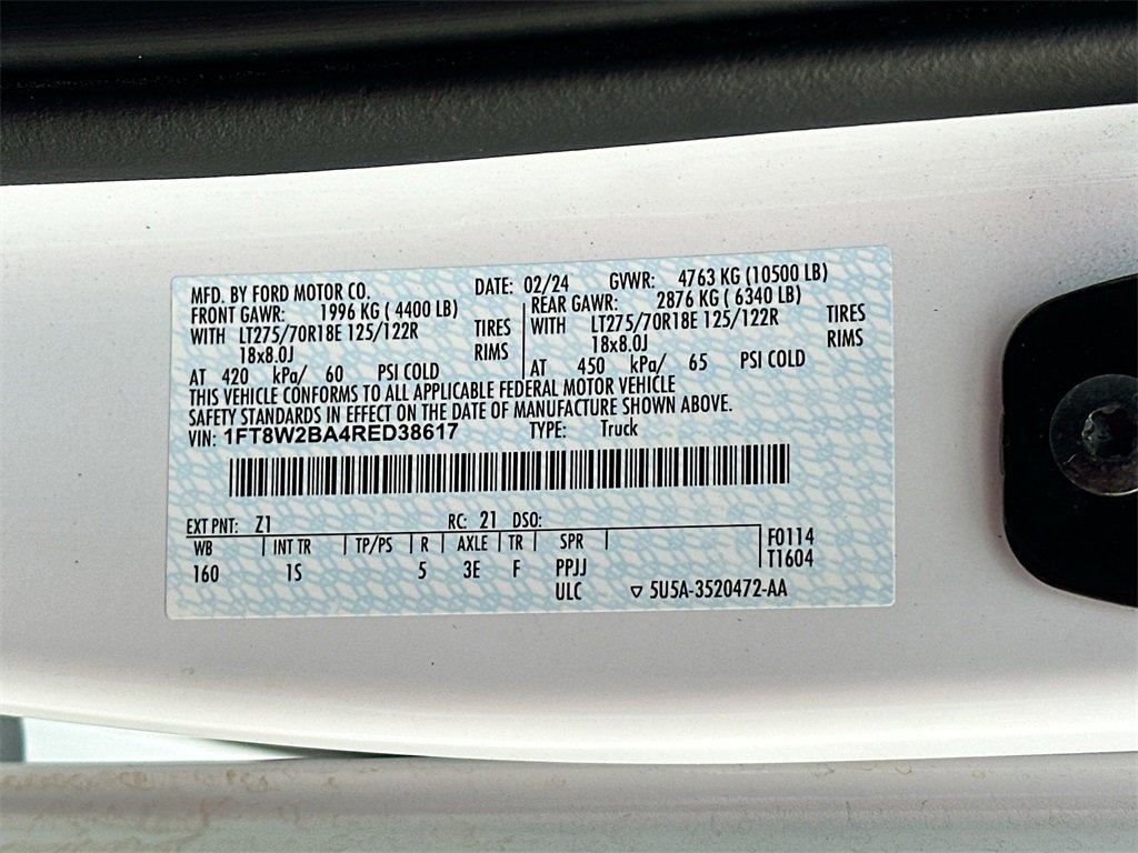 Used 2024 Ford F250 XL w/ STX Appearance Package image 27