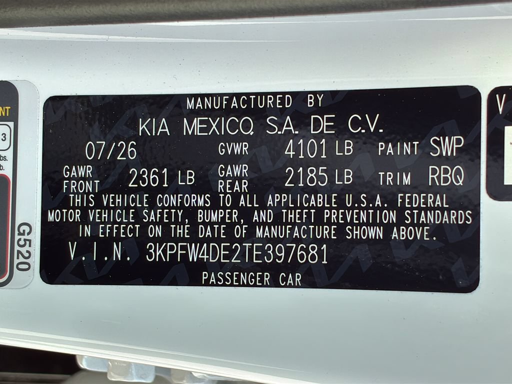 New 2026 Kia K4 GT-Line FWD image 30