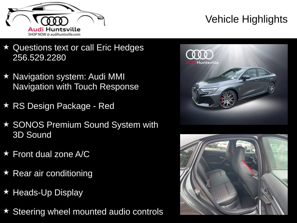 New 2026 Audi RS 3 AWD/4WD image 6