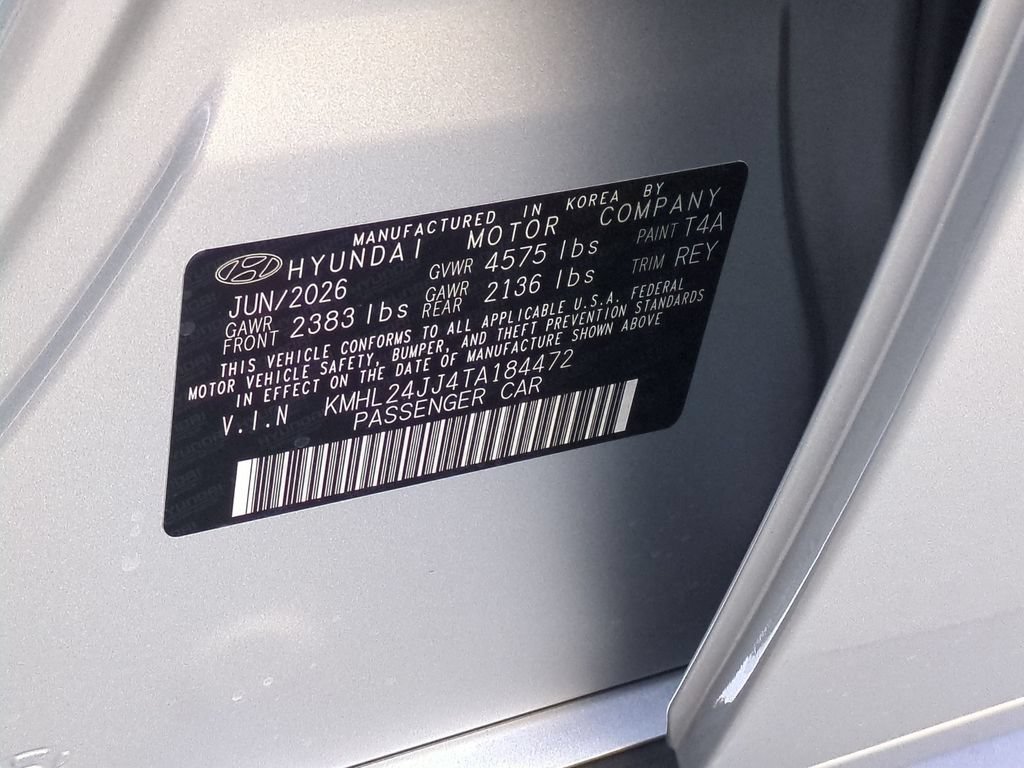 New 2026 Hyundai Sonata Blue FWD image 22