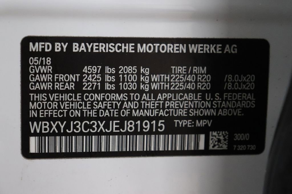 Used 2018 BMW X2 sDrive28i w/ M SportX Package image 32