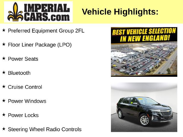 Used 2024 Chevrolet Equinox LT w/ LPO, Floor Liner Package AWD/4WD image 8