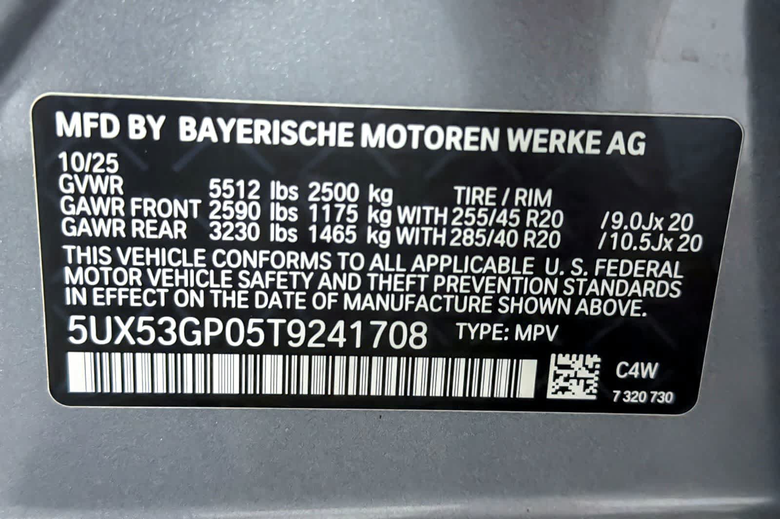 Used 2026 BMW X3 xDrive30i w/ Convenience Package AWD/4WD image 29
