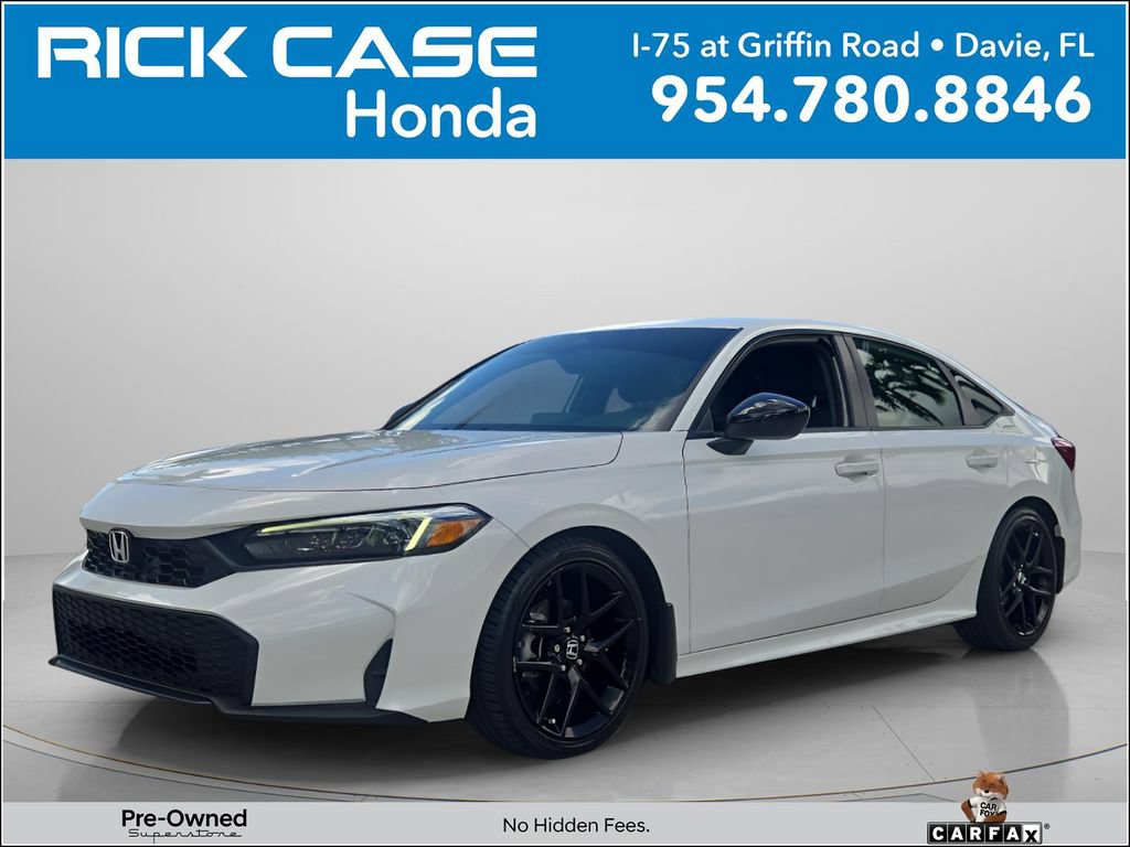 Certified 2025 Honda Civic Sport