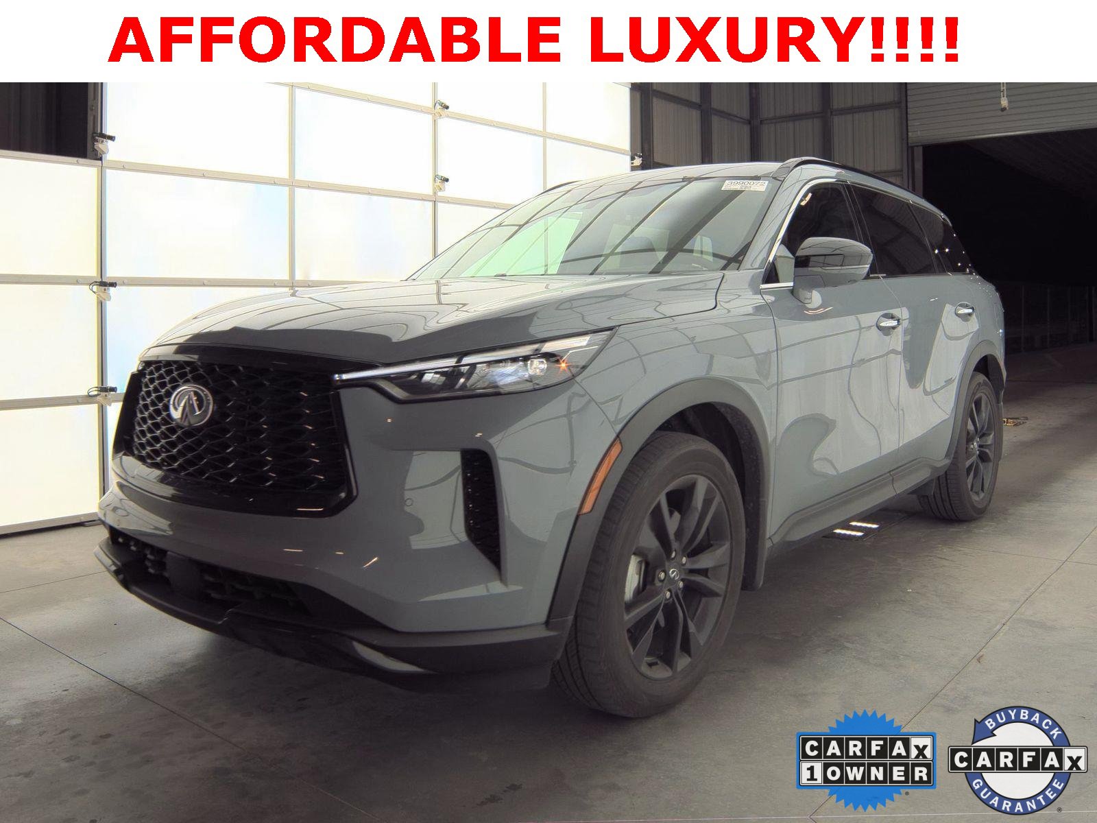 Certified 2025 INFINITI QX60 Luxe w/ Black Edition image 1