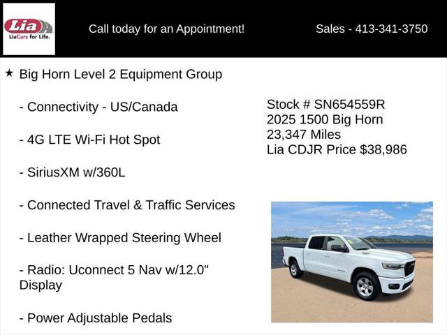 Certified 2025 RAM 1500 Big Horn AWD/4WD image 31