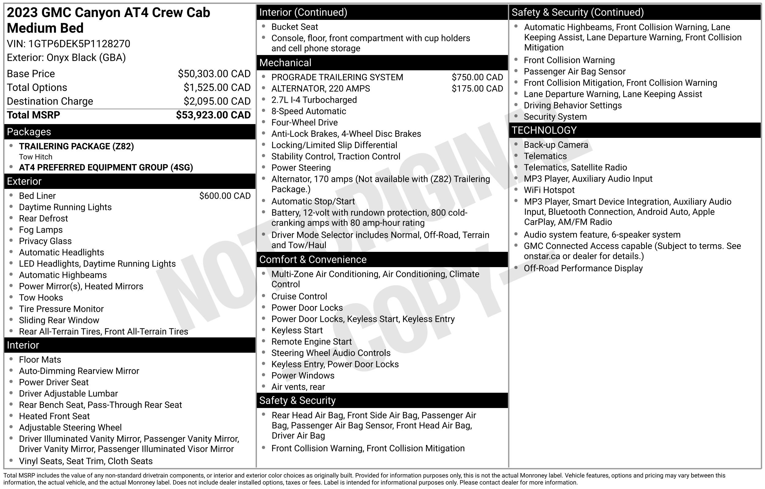 Used 2023 GMC Canyon AT4 AWD/4WD video 2