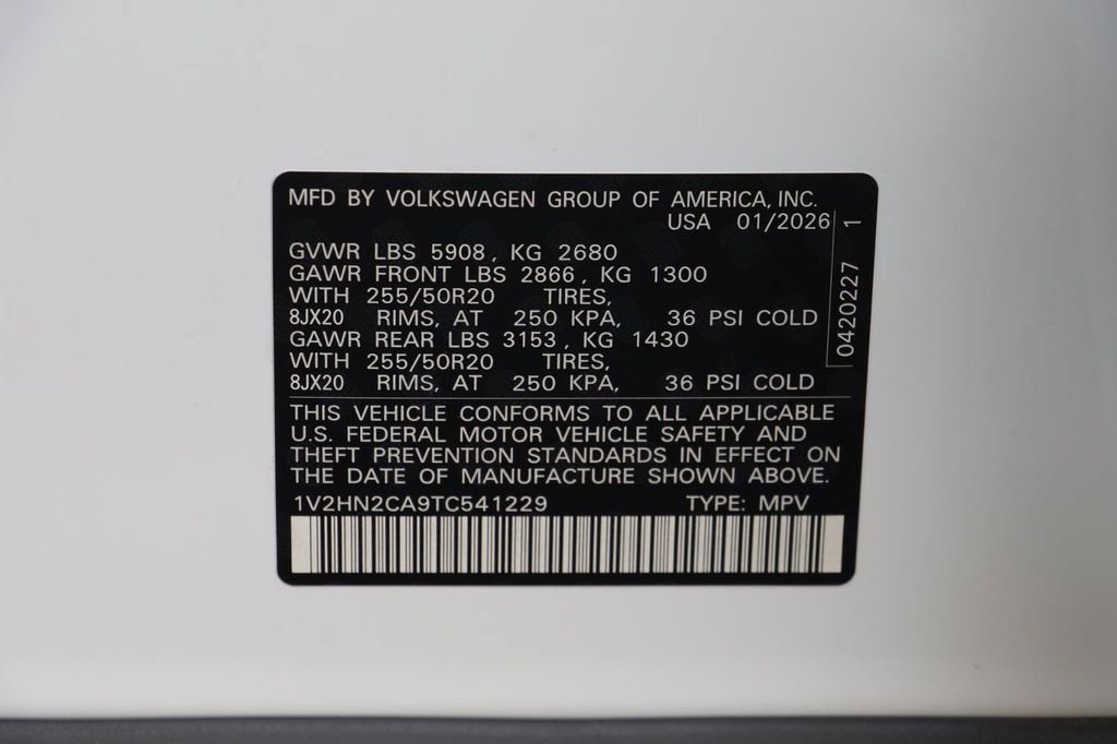 New 2026 Volkswagen Atlas SE AWD/4WD image 25