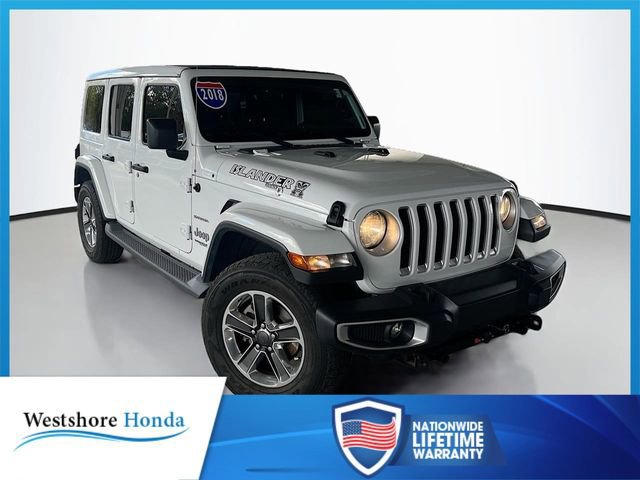 Used 2018 Jeep Wrangler Unlimited Sahara