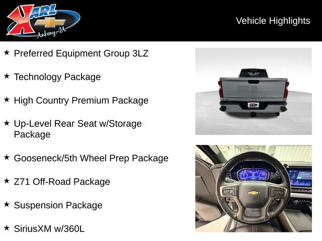 Certified 2024 Chevrolet Silverado 2500 High Country w/ High Country Premium Package AWD/4WD image 2