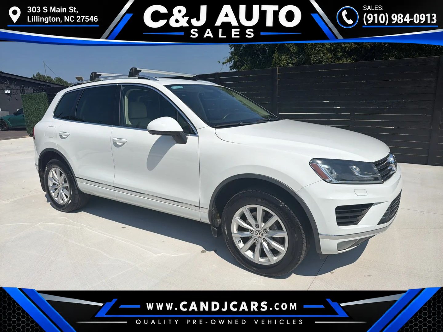 Used 2015 Volkswagen Touareg Sport AWD/4WD image 1
