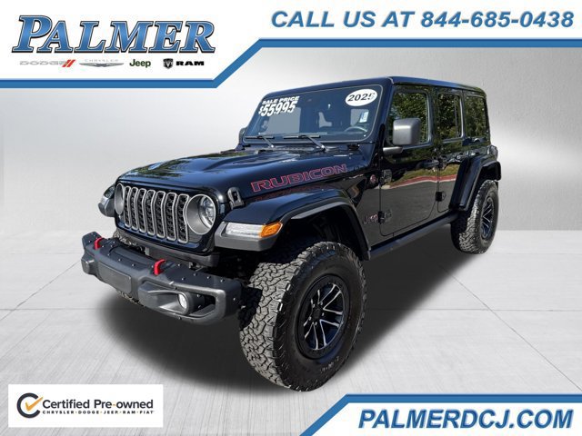 Certified 2025 Jeep Wrangler Unlimited Rubicon AWD/4WD image 1