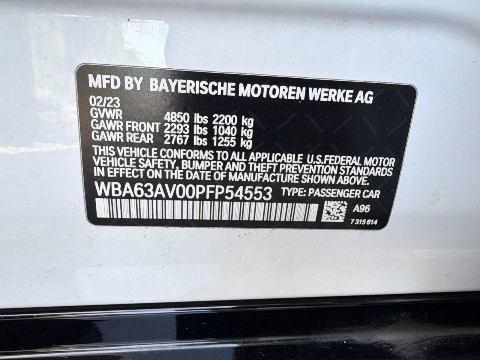 Certified 2023 BMW 430i Gran Coupe w/ M Sport Package RWD image 18