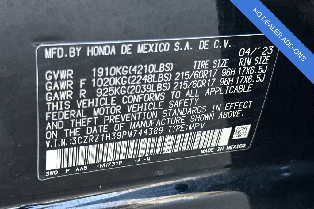 Used 2023 Honda HR-V LX image 31