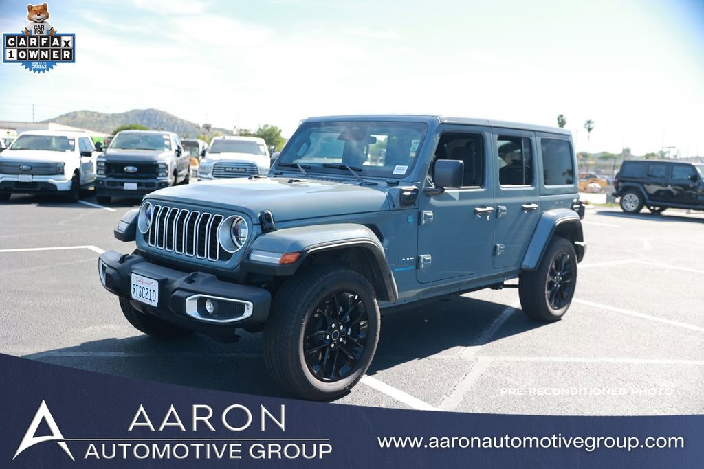 Used 2025 Jeep Wrangler Sahara 4xe w/ Safety Group image 1