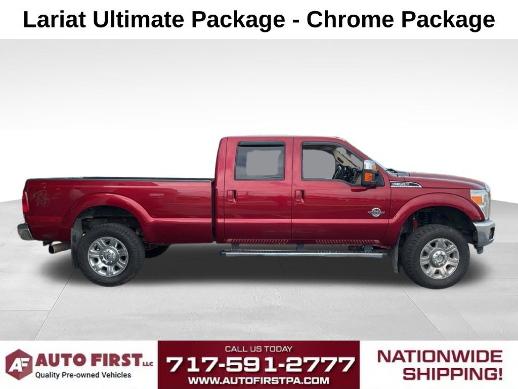 Used 2016 Ford F350 Lariat w/ Lariat Ultimate Package AWD/4WD image 3