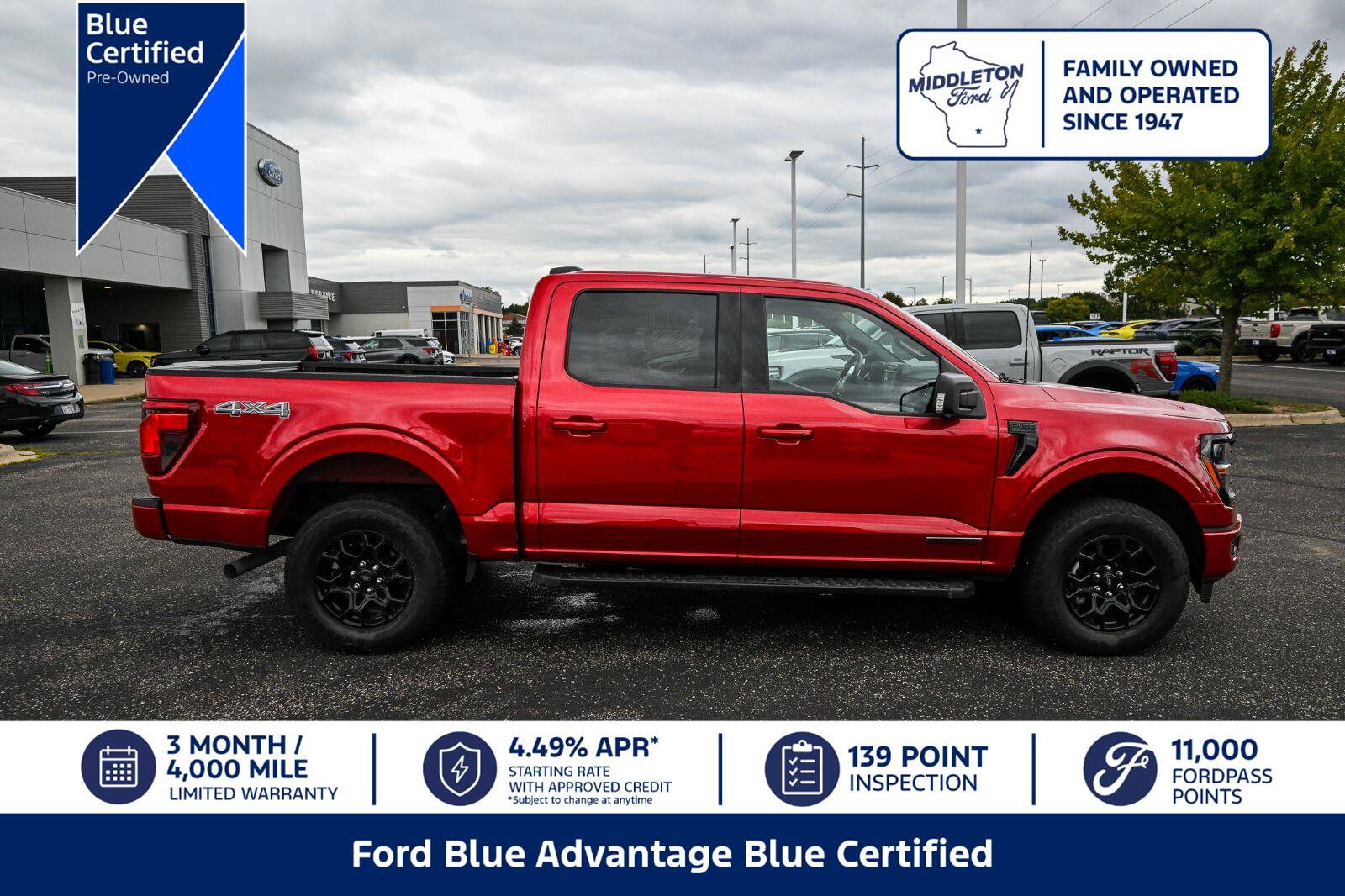 Certified 2024 Ford F150 XLT w/ Equipment Group 302A MID AWD/4WD image 1