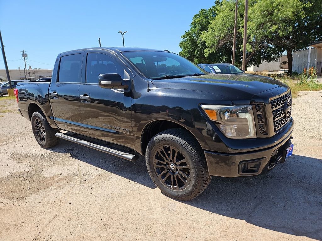 Used 2019 Nissan Titan SL w/ Midnight Edition AWD/4WD image 1