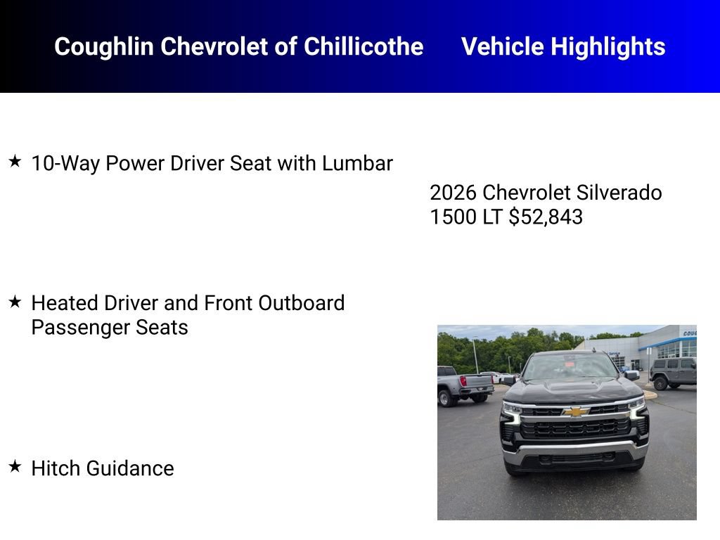 New 2026 Chevrolet Silverado 1500 LT w/ Leather Package AWD/4WD image 21
