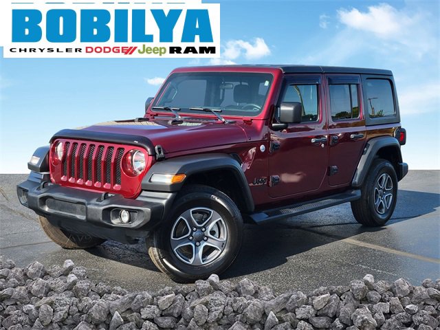 Used 2021 Jeep Wrangler Unlimited Sport w/ Technology Group