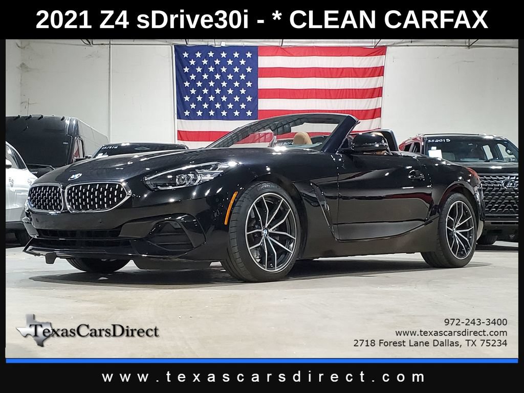 Used 2021 BMW Z4 sDrive30i w/ Premium Package RWD image 1
